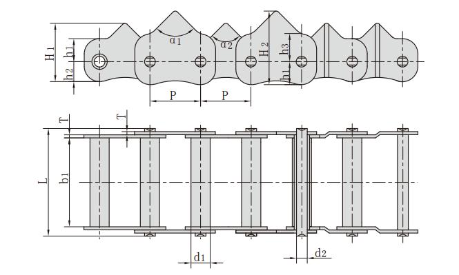 3358-48180F2_<font color='red'><font color='red'>水稻</font><font color='red'>收割機(jī)</font>鏈</font>